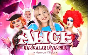 Alice Harikalar Diyarında - Harmoni Kitabı Çocuk Oyunu