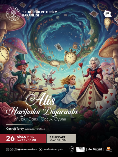 Alis Harikalar Diyarında Müzikli Danslı Çocuk Oyunu