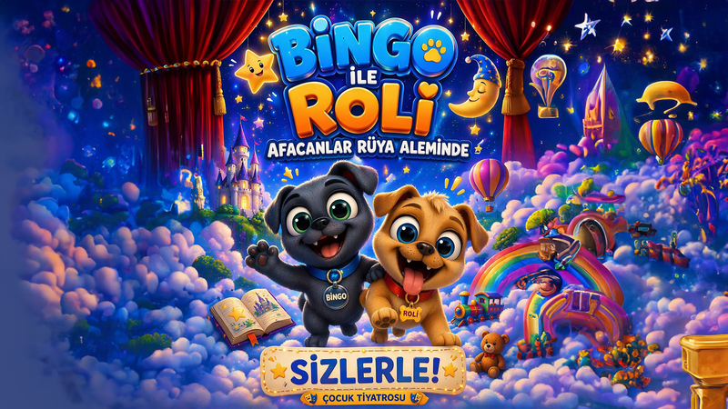 Bingo ile Roli Afacanlar Rüya Aleminde
