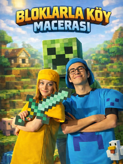 Bloklarla Köy Macerası Tiyatro Oyunu