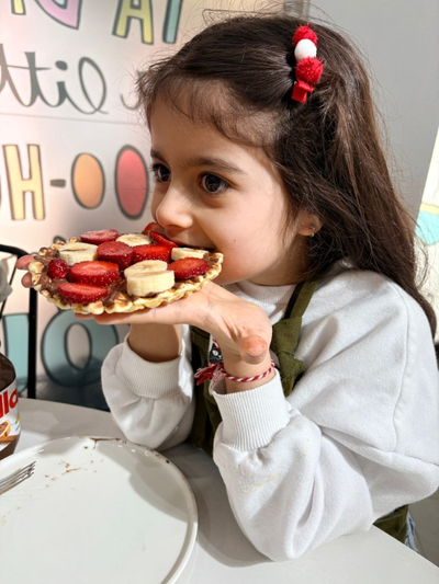 Çocuklarla Waffle Atölyesi