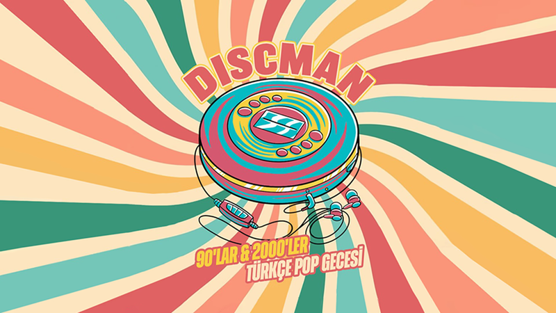 Discman 90lar & 2000ler Türkçe Pop Gecesi