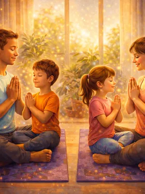 Ebeveyn - Çocuk Yogası Yaş Grubu: 4-7