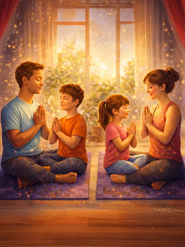 Ebeveyn-Çocuk Yogası Yaş Grubu: 8-11