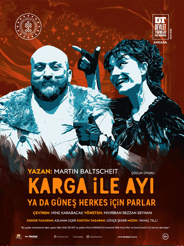 KARGA İLE AYI YA DA: GÜNEŞ HERKES İÇİN PARLAR