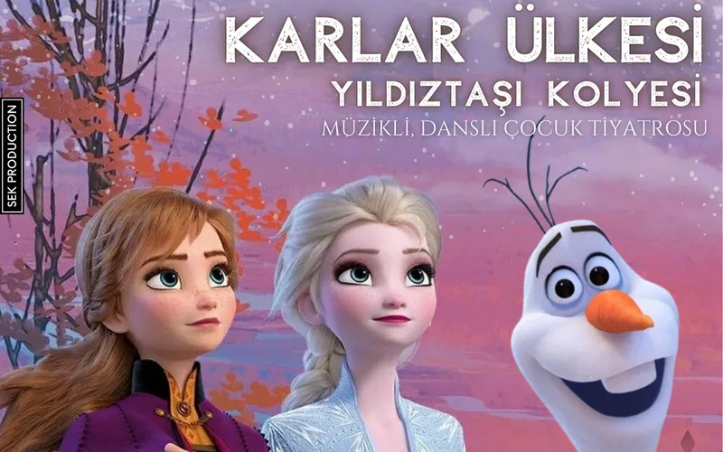 Karlar Ülkesi Yıldıztaşı Kolyesi