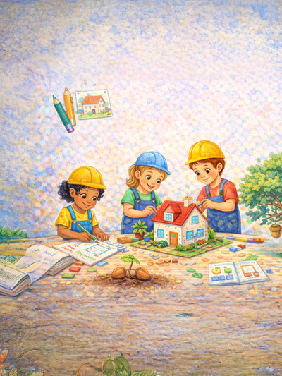 Kendi Evimin Mimarı Resimli Drama Atölyesi Yaş Grubu: 4-7