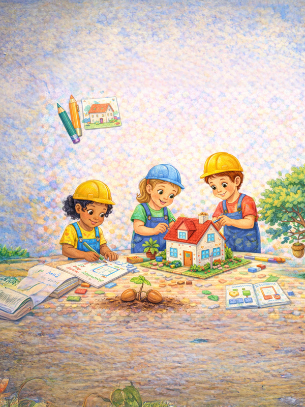 Kendi Evimin Mimarı Resimli Drama Atölyesi Yaş Grubu: 4-7