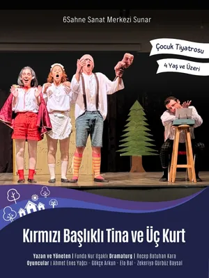 Kırmızı Başlıklı Tina ve Üç Kurt