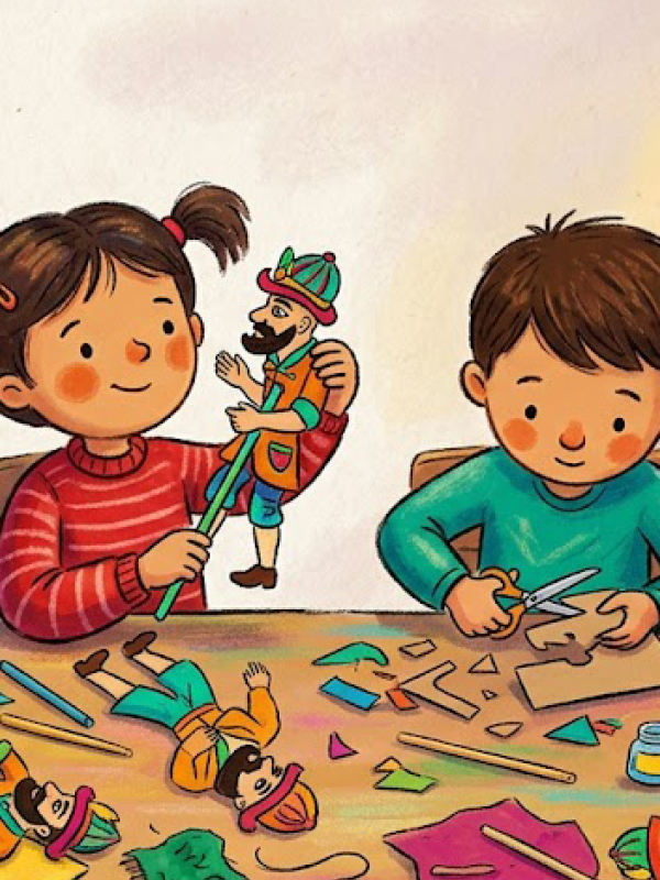 Kukla ve Karagöz Yapım Atölyesi Yaş Grubu: 6-8