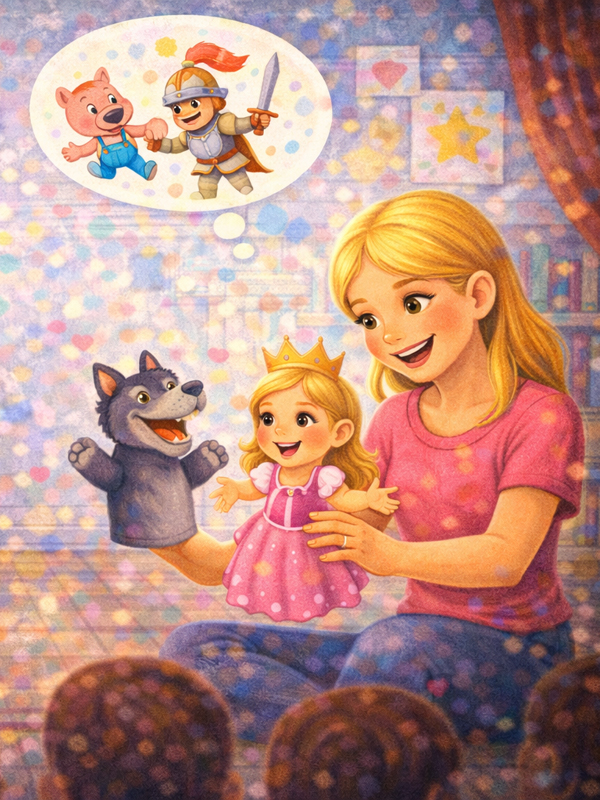 Masalın Sesi Ol: Ebeveyn-Çocuk Doğaçlama ve Seslendirme Atölyesi