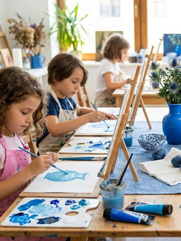 Mavi Natürmort Atölyesi Yaş Grubu: 7-11