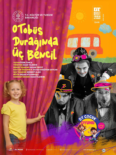 OTOBÜS DURAĞINDA ÜÇ BENCİL