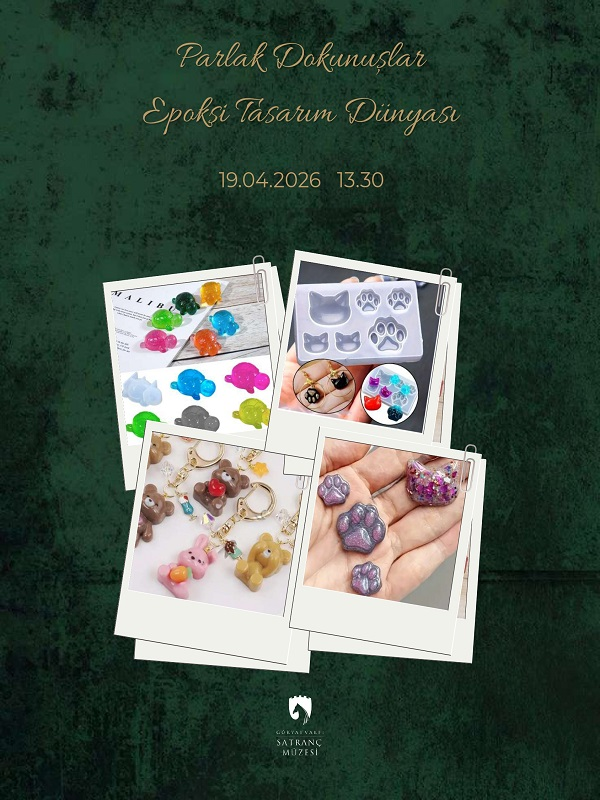 Parlak Dokunuşlar - Epoksi Tasarım Dünyası