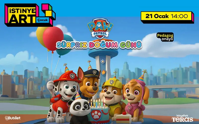 Paw Patrol - Sürpriz Doğum Günü Çocuk Oyunu