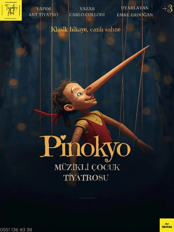 Pinokyo Müzikli Çocuk Tiyatrosu