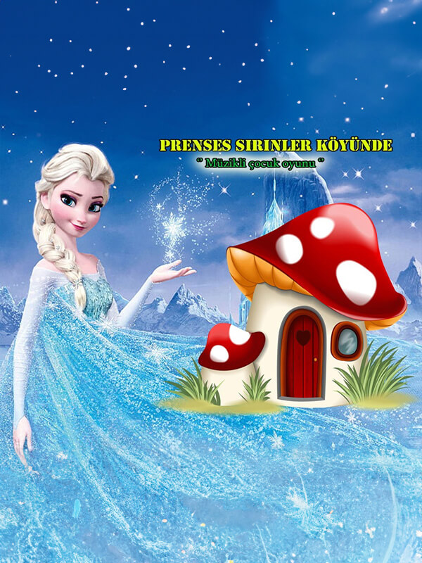 Prenses Elsa Şirinler Ülkesinde