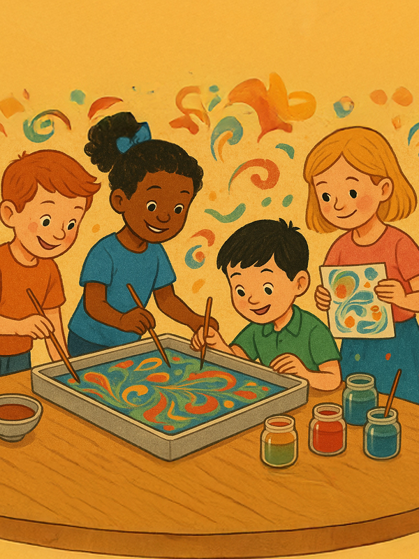 Renklerin Dansı Ebru Atölyesi