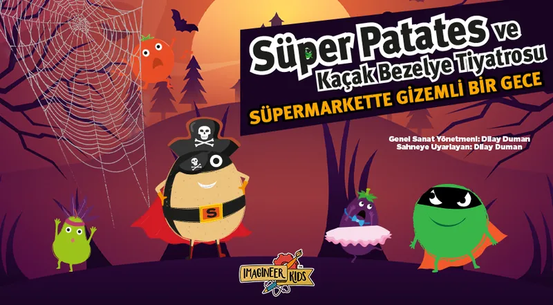 Süper Patates ve Kaçak Bezelye - Gizemli Bir Gece