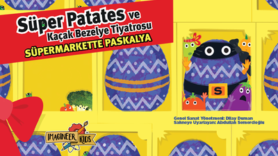 Süper Patates ve Kaçak Bezelye - Süpermarkette Paskalya