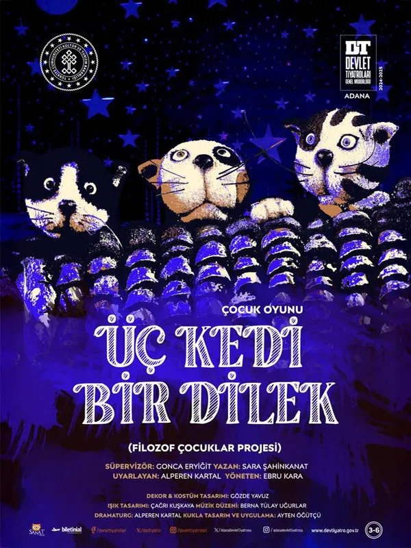 ÜÇ KEDİ BİR DİLEK (Filozof Çocuklar Projesi)