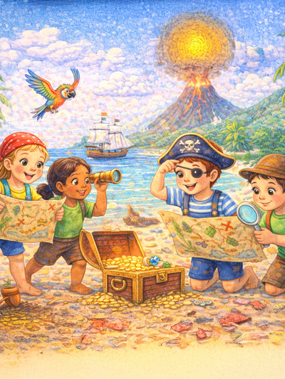 Yaratıcı Drama Atölyesi: Gizemli Ada Yaş Grubu:8-11